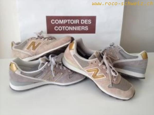 new balance beige comptoir des cotonniers